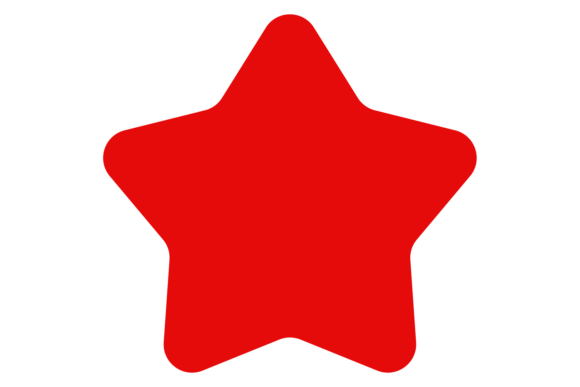 Download Red Star Shape. Promo Sign. Festive Tag - Promo Collection