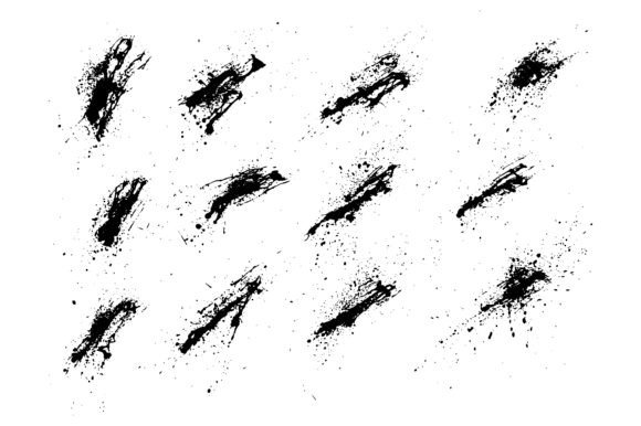 Download Inkblot Dirty Splash Texture Set - Inkblot Collection