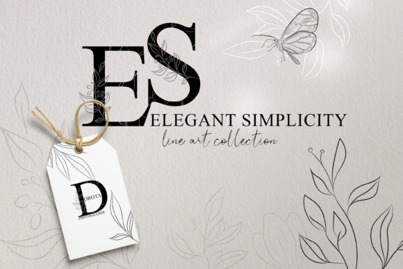 Download Hand Drawn Floral Line Art Collection - Floral line art Collection