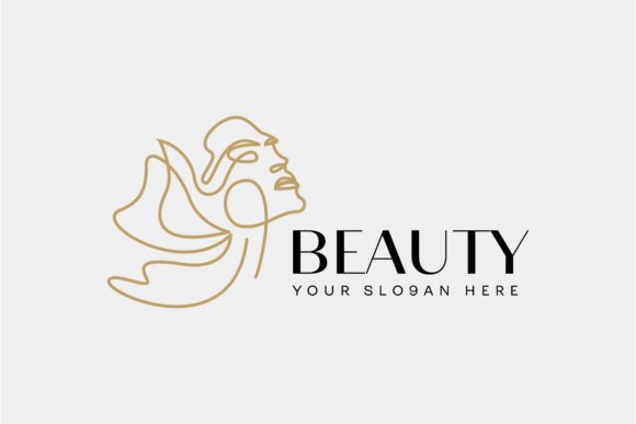 Download Beauty Logo Line Art Logo Design Vector - Premium Resources