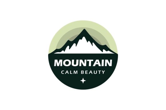 Download Mountain Calm Beauty Logo Badge - Premium Bundle